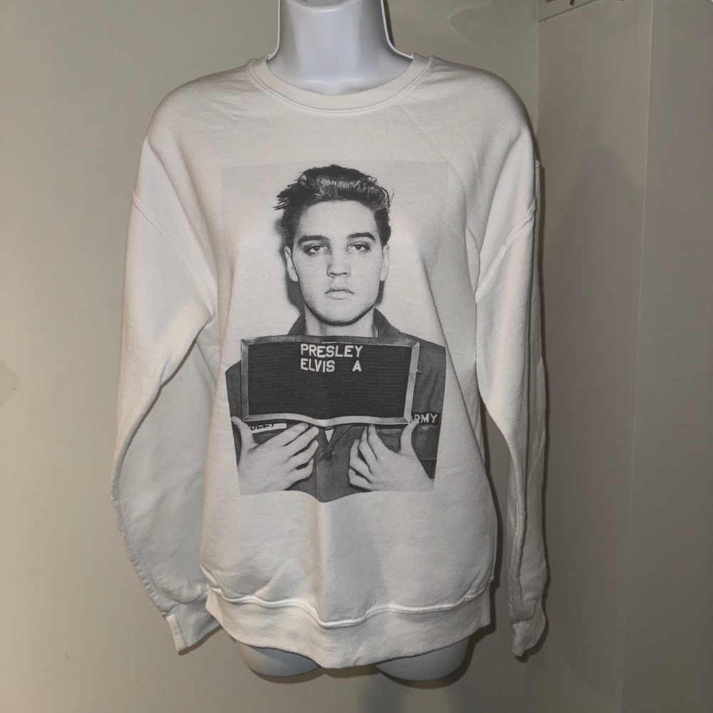 Elvis Presley Mug Shot Crewneck